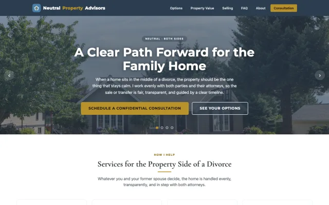 Divorce — Neutral Third Party